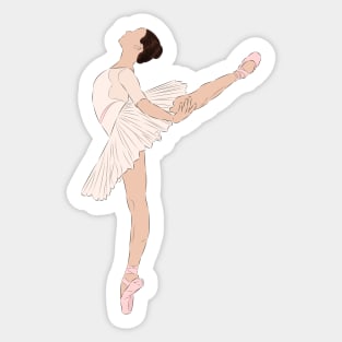 Arabesque - Ballerina Sticker